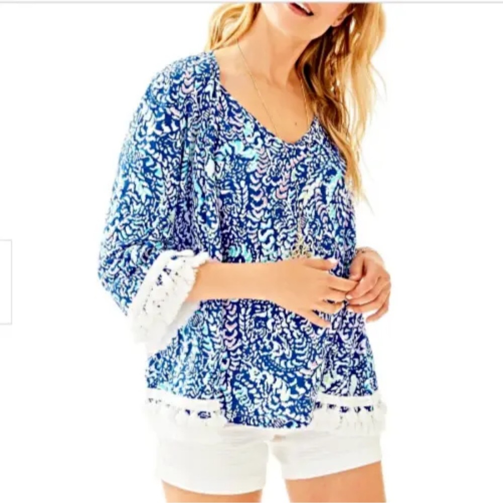 Lilly Pulitzer Tank Top and Cardigan set in Gigi Print size Medium